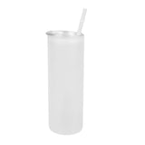 20 oz Frosted Glass Tumbler