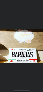 Mexican State Plates